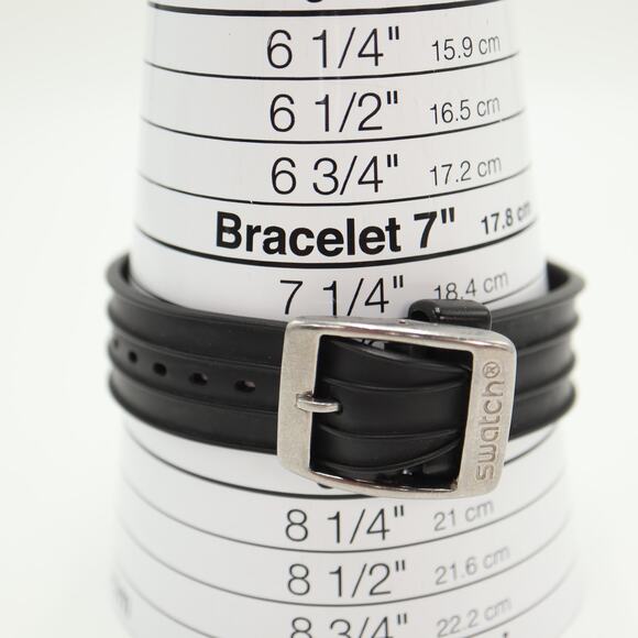 Swatch Irony Fancy Me Watch Women 32mm Gem Silver Tone Date 2006 w New Battery main image 11